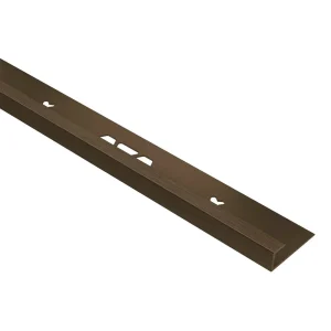 Schluter-VINPRO-S Edge Trim | Brushed Chrome Anodized / 1/8″ - view 3