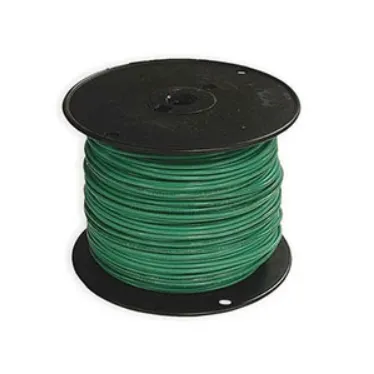 Copperhead Tracer Wire, 2500′ Reel, 10 AWG, 30 mil HDPE, Green Jacketing