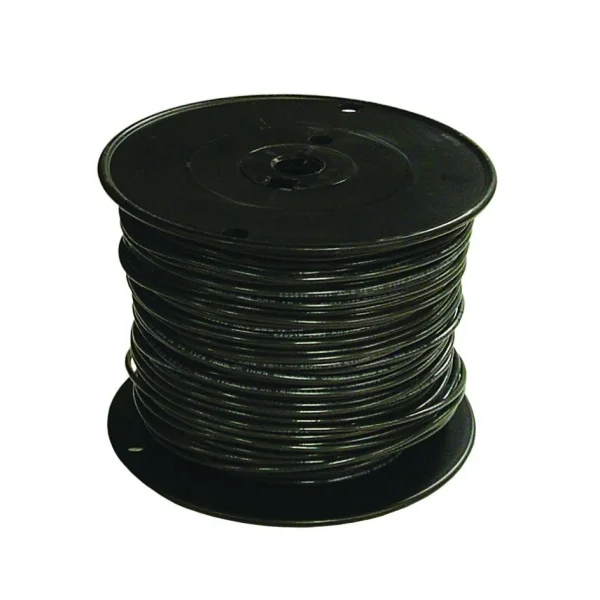 Copperhead Tracer Wire, 2500′ Reel, 12 AWG, 30 mil HDPE Black Jacketing
