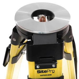 SitePro HVFG20-DCB SiteMax Heavy-Duty Fiberglass Dual Clamp Tripod Black Hardware - view 2