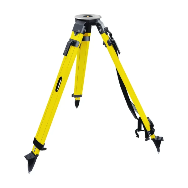 SitePro SFBR20-DCB Surveyors Fiberglass Tripod – Heavy Duty – Dual Clamp 42 to 72-inches Extended