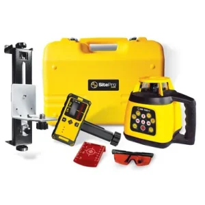 SitePro 27-KS100HVK-4C Horizontal / Vertical Rotary Laser Exterior Package with Inches Rod and Tripod - view 2