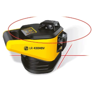 SitePro 27-LR430HDV-4C Horizontal Rotary Laser Package with Tripod and Measuring Rod in INCHES - view 3