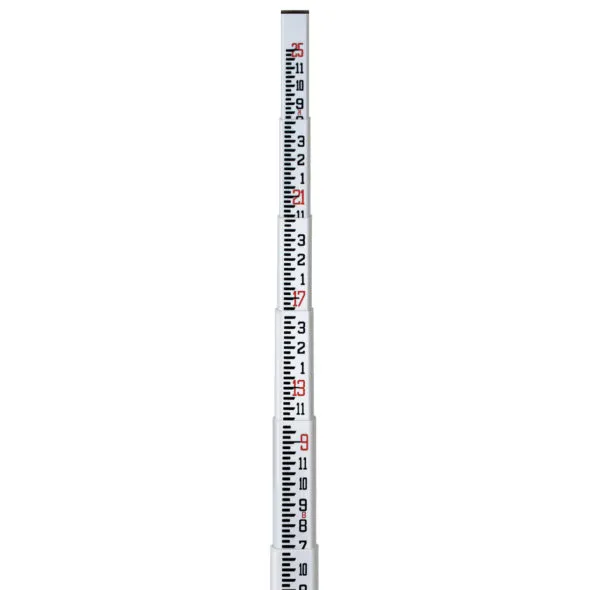 SitePro 11-SCR25-C 25-foot CR Type Fiberglass Grade Rod – Measurement in Inches