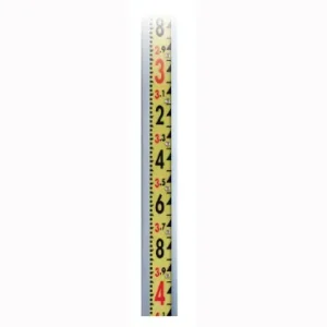 Sokkia 807650 Optical Direct Elevation Measuring Rod 10-foot Aluminum 10ths – Lenker Rod / Laser Line GR10T