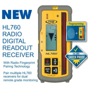 Spectra Precision HL760-NB Laser Receiver (Radio) NO Bracket - view 2