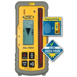 Spectra Precision LL400HV-4 Laser Package with HL760 Receiver and Rechargeable Batteries - view 2