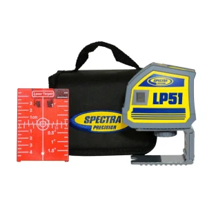 Spectra Precision LP51 Red 5 Beam Pointing Laser