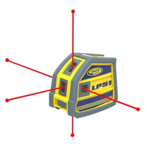 Spectra Precision LP51 Red 5 Beam Pointing Laser - view 3