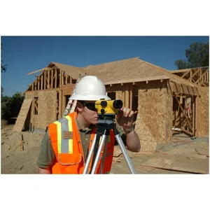 Spectra Precision AL28M-1 Automatic Level 28 power with Measuring Rod-TENTHS and Tripod - view 3