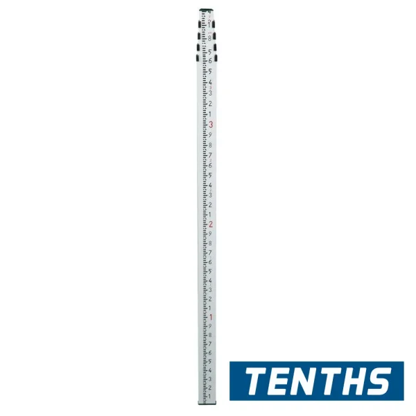 Spectra Precision GR151 Aluminum Grade Rod – Measurement TENTHS