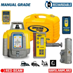 Spectra Precision HV1305C-14 Horiz/Vert – Interior/Exterior RED Beam Laser Package with CR700 Multi- - view 4