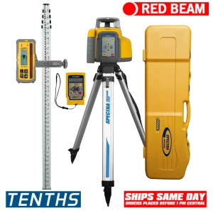 Spectra Precision HV302GC-1 Horiz/Vert – Interior/Exterior RED Beam Laser GC Package with Remote, HL - view 2