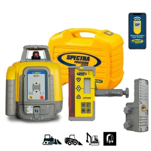Spectra Precision LL1505C-18S Laser level Package with CR700 Multi-Use Receiver, Rod TENTHS, Tripod  - view 4