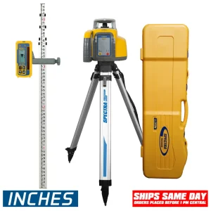 Spectra Precision LL300N-2 Laser Package INCHES-Rod and Tripod