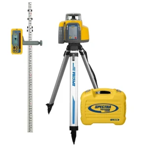 Spectra Precision LL300N-X1 Laser Package TENTHS-Rod, HD Tripod and Small Case