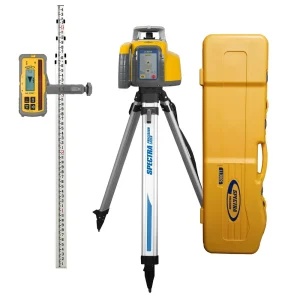 Spectra Precision LL300S-27 Laser Complete Package w/ HL760 Receiver and Inches Rod