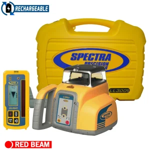 Spectra Precision LL300S-4 Laser level Package with HL450 Receiver – Rechargeable Batteries - view 2
