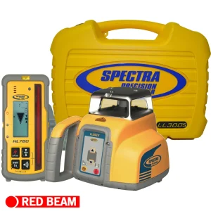 Spectra Precision LL300S-7 Laser level Package w/ HL760 Receiver - view 2