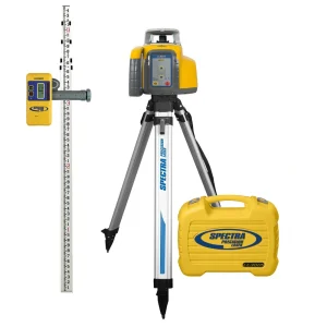 Spectra Precision LL300S-81 Laser Package TENTHS-Rod, HD Tripod and Small Case