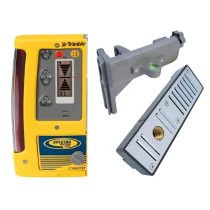 Spectra Precision LL500-11 Long Range Laser Complete Package w/ CR600 – TENTHS Rod - view 3