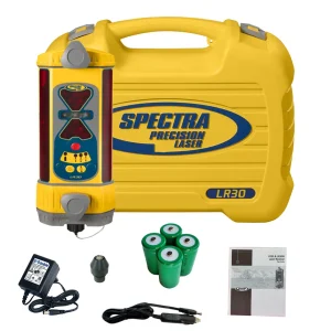 Spectra Precision LR30 Machine Display Receiver w NiMH Batteries & Charger