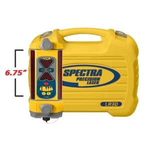 Spectra Precision LR30 Machine Display Receiver w NiMH Batteries & Charger - view 2
