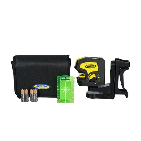 Spectra Precision LT20XG Cross-Line Laser — Built for Jobsite Toughness and Interior Precision