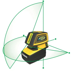 Spectra Precision LT52G-2 Point and Line Green Laser Tool with HR1220 Receiver for extended range - view 3