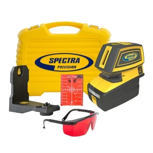 Spectra Precision LT52R Point and Line Laser Tool – Rechargeable Lithium Batteries