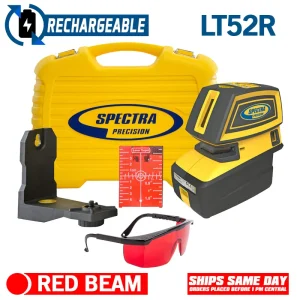 Spectra Precision LT52R Point and Line Laser Tool – Rechargeable Lithium Batteries - view 2