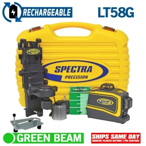 Spectra Precision LT58G-3 Universal Laser Layout Tool with Green Beams - view 2