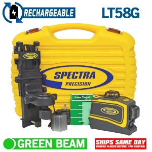 Spectra Precision LT58G Universal Laser Layout Tool with Green Beams - view 2