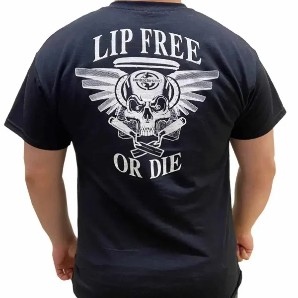 CD Products Lip Free or Die Men’s T-Shirt | Medium