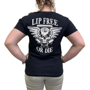 CD Products Lip Free or Die Women’s T-Shirt | Medium