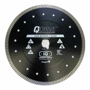 iQ Power Tools 10″ Q-Drive Hard Material Turbo Cutter Dry Blade