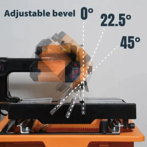 POWERTEC 24″ Wet Tile Saw with Stand - view 4