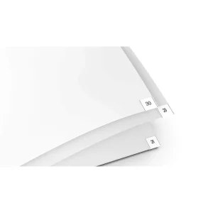 Zip-Up Tacky White Mats, 4 Pack