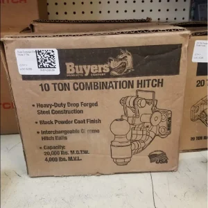 10 Ton Dual-Purpose Pintle Hook 2″ Ball – TR-DPH2000-20K - view 2
