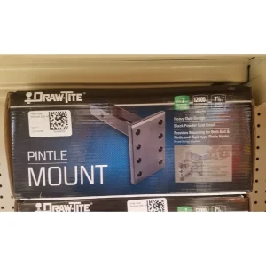 2″ Pintle Hook Mount w/8 hole plate – TR-PHA43324 - view 2