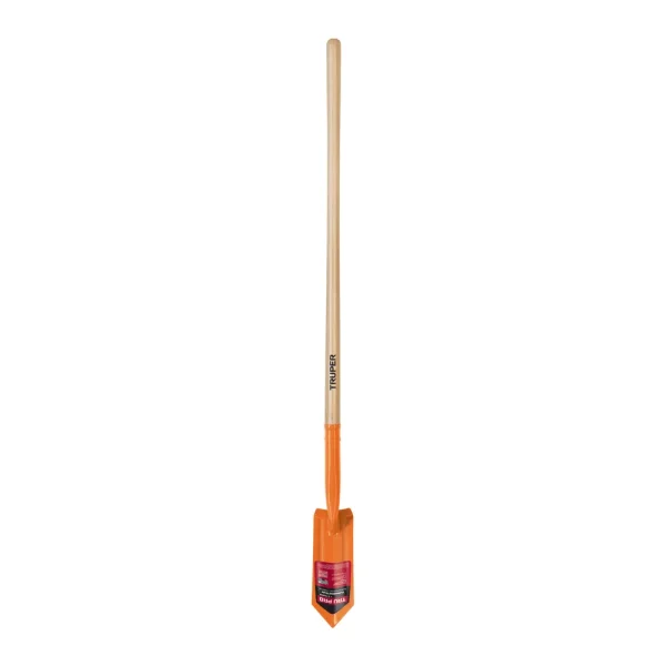Truper California Trenching Shovel, 4in Blade, Hardwood Handle TRS-4C
