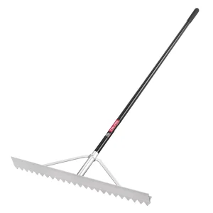 Truper 36 in Aluminum Asphalt Lute, Aluminum Handle, 9 in Grip