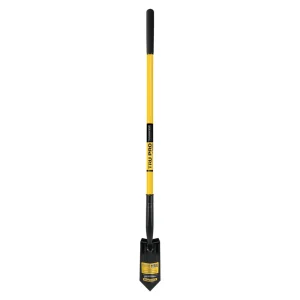Truper California Trenching Shovel, 4in Blade, Fiberglass Handle, 9in Grip TRS-4CF