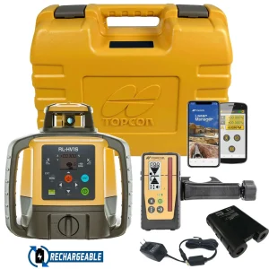 Topcon RL-HV1S Self-Leveling Single Grade Laser RB Kit with LS-100D Receiver and Rechargeable Batter - view 4