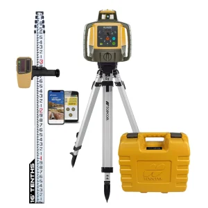 Topcon RL-HV2S Self-Leveling Dual Grade Laser DB Kit with LS-80X Receiver, Tenths Rod and Tripod / A - view 2
