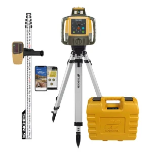 Topcon RL-HV2S Self-Leveling Dual Grade Laser DB Kit with LS-80X Receiver, Inches Rod and Tripod / A - view 2