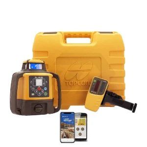 Topcon RL-HV2S Self-Leveling Dual Grade Laser DB Kit with LS-80X Receiver and Alkaline Batteries- 1051612-21