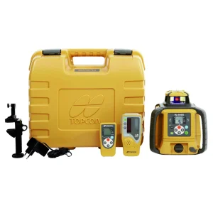 Topcon RL-SV2S Self-Leveling Dual Grade Laser DB Kit with LS-80L Receiver – 313990752 (uses and Alkaline Batteries)
