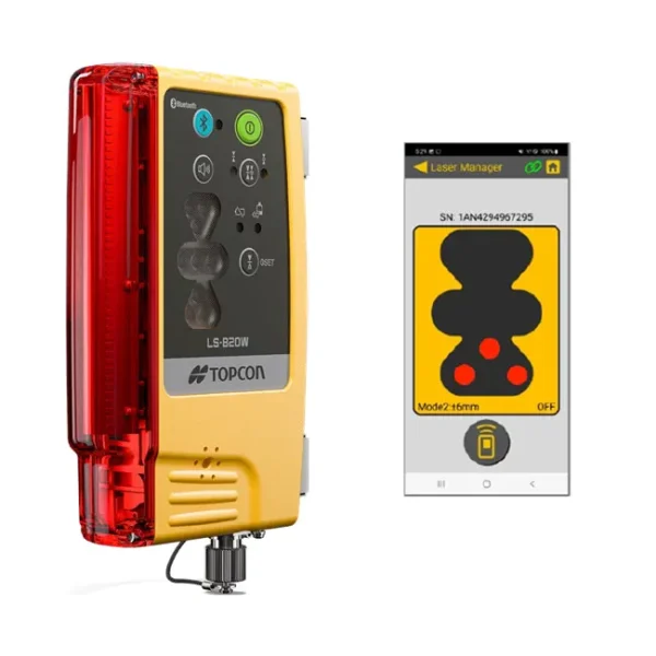 Topcon LS-B20W Machine Control Laser Receiver – 1063525-04 WIRELESS Compatable