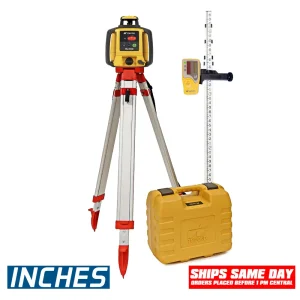 Topcon RL-H4C-KIT Self-Leveling Laser DB Kit with LS-80L Receiver INCHES-Rod and Tripod – 313980752-2 - view 4
